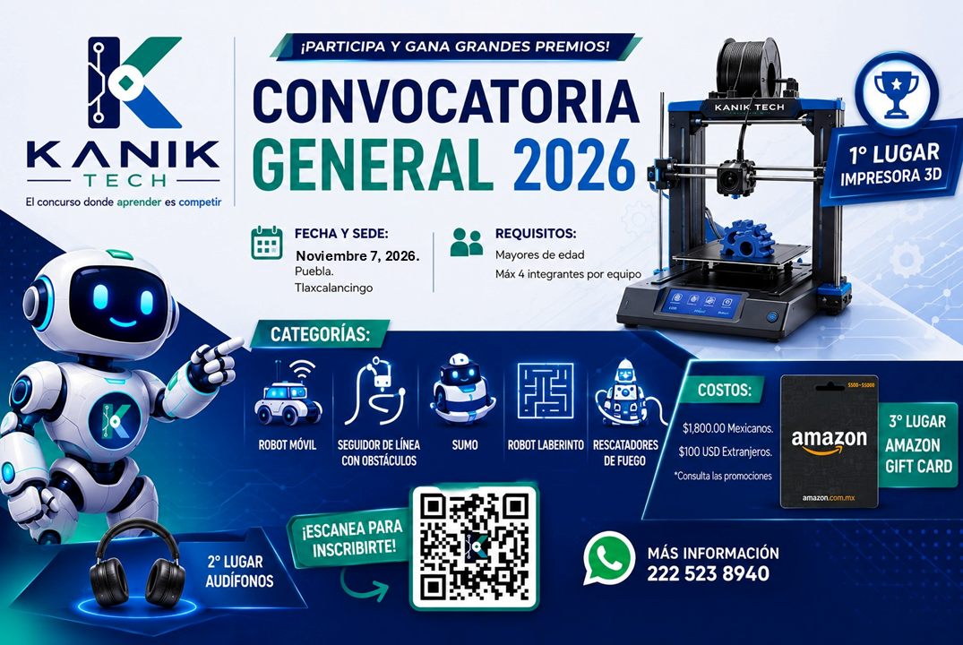 Flyer Promocional KANIK TECH 2026